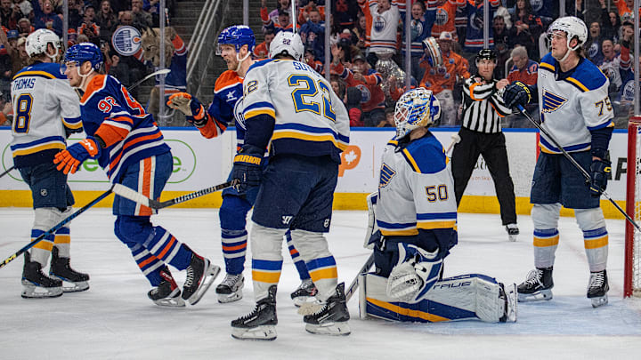 St. Louis Blues v Edmonton Oilers