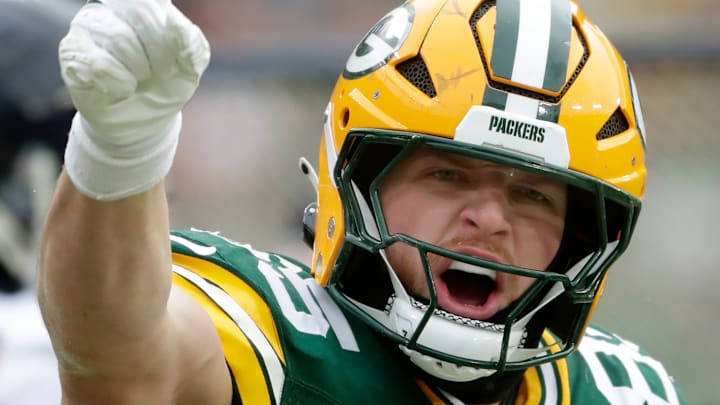 Green Bay Packers tight end Tucker Kraft Green Bay Packers tight end Tucker Kraft