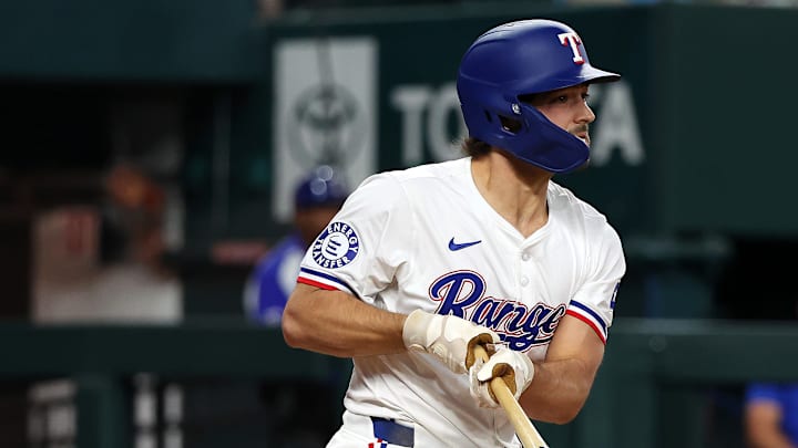 Texas Rangers infielder Josh Smith