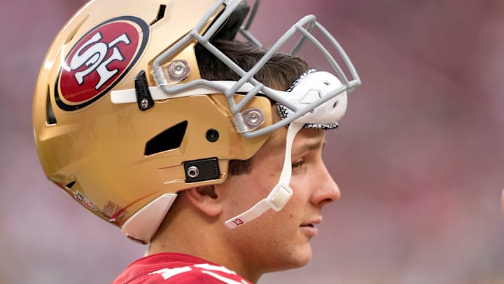 San Francisco 49ers quarterback Brock Purdy