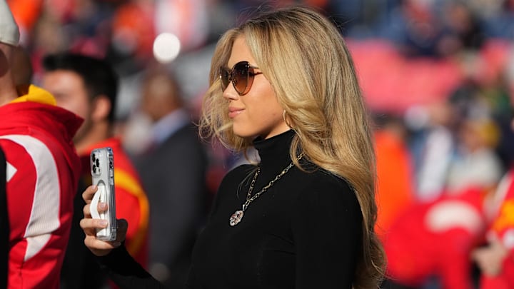 Kansas City Chiefs Gracie Hunt before the game against the Denver Broncos.