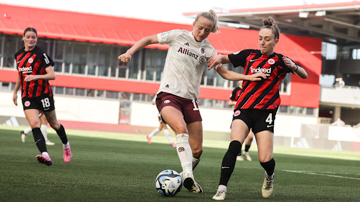 Umkämpfte Duelle, wie letztes Jahr im DFB-Pokal: Bayern gegen Frankfurt