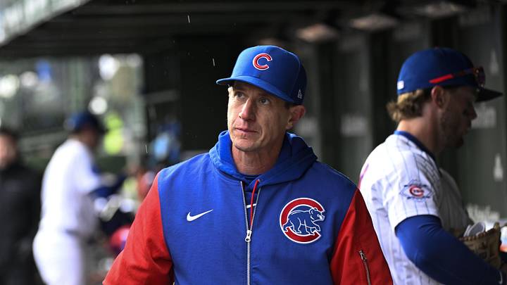 Mar 26, 2026; Chicago, Illinois, USA;  Chicago Cubs manager Craig Counsell (11) leaves the dugout after a game against the Washington Nationals at Wrigley Field. Mandatory Credit: Matt Marton-Imagn Images