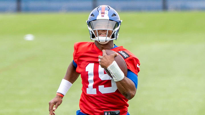 Jameis Winston with the NY Giants Jameis Winston with the NY Giants