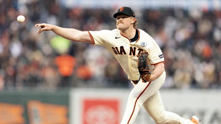 San Francisco Giants starting pitcher Logan Webb. San Francisco Giants starting pitcher Logan Webb.