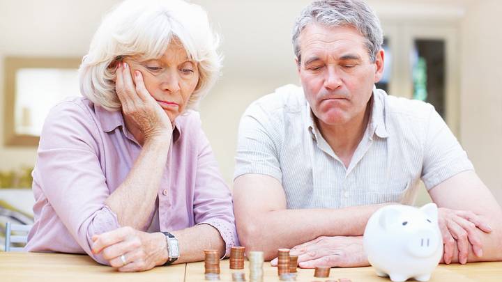 Two seniors with money problems Two seniors with money problems