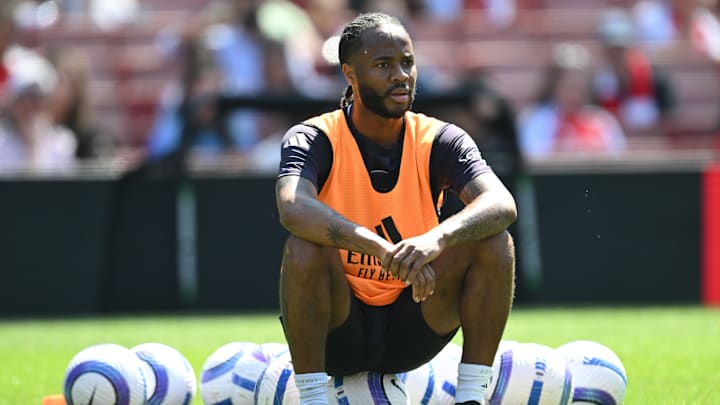 Raheem Sterling, Arsenal Training Session Raheem Sterling, Arsenal Training Session