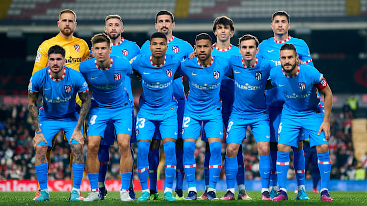La alineación que el Atlético de Madrid sacó ante el Rayo Vallecano