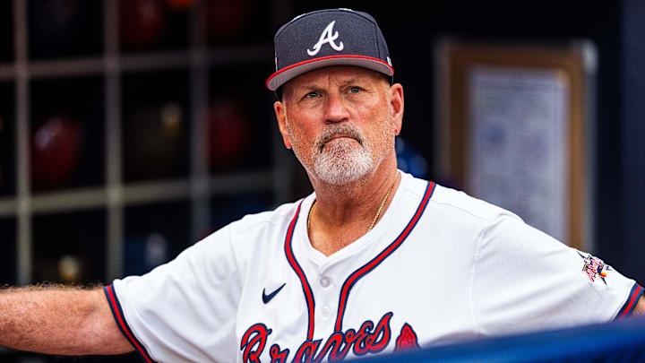 Atlanta Braves manager Brian Snitker