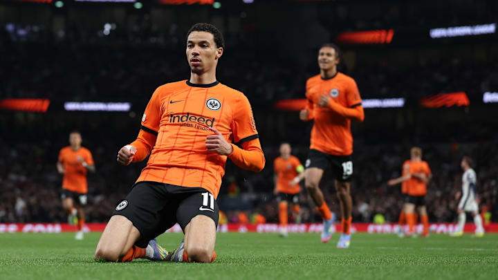 Hugo Ekitike was on target in north London