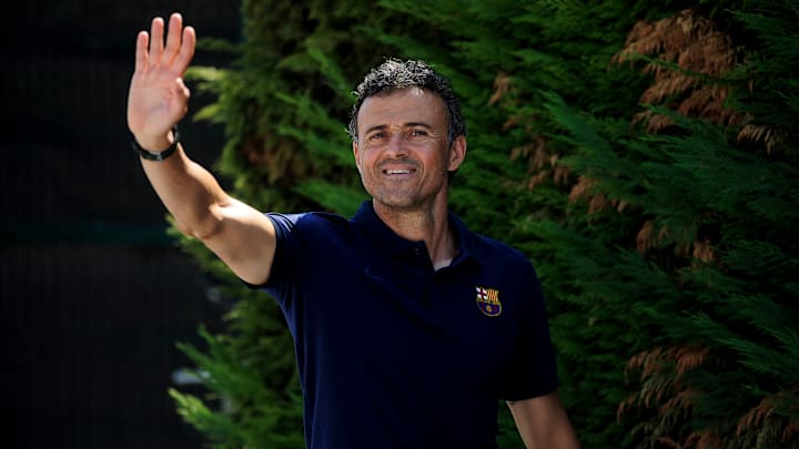 Luis Enrique asumió como entrenador del FC Barcelona en 2014 y se fue en 2017
