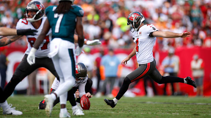 Tampa Bay Buccaneers kicker Chase McLaughlin gave the team a lone bright spot in Week 4.