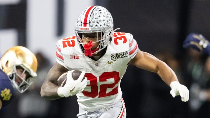 TreVeyon Henderson could improve his draft stock during this week's NFL Scouting Combine at Lucas Oil Stadium. 