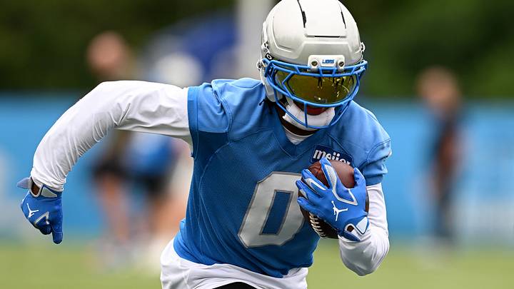 Lions running back Jahmyr Gibbs could have a contract extension by week's end. Lions running back Jahmyr Gibbs could have a contract extension by week's end.