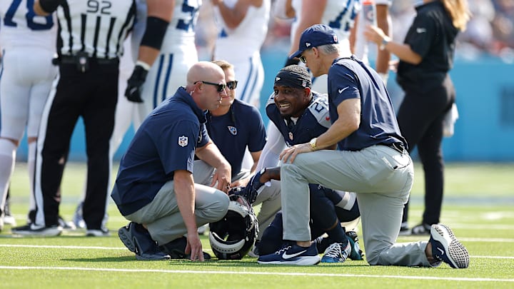 Quandre Diggs with the Tennessee Titans