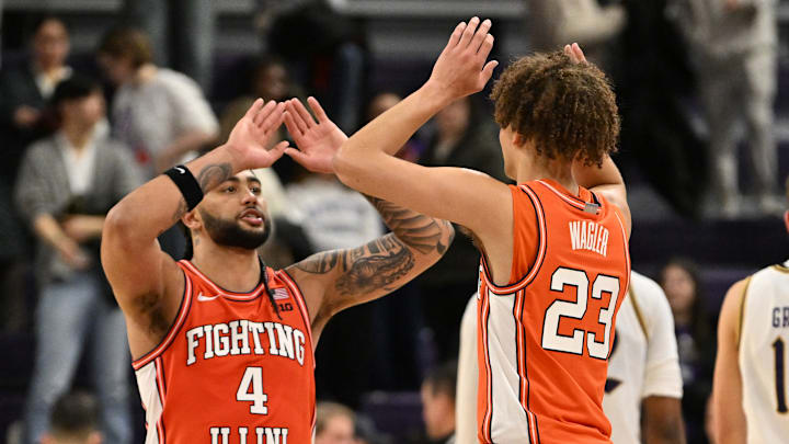 COLLEGE BASKETBALL: JAN 14 Illinois at Northwestern