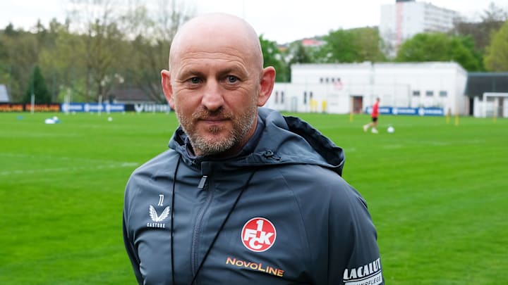Torsten Lieberknecht beim seinem ersten FCK-Training
