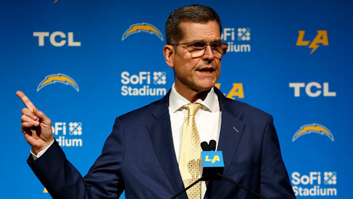Los Angeles Chargers Introduce Jim Harbaugh As Head Coach