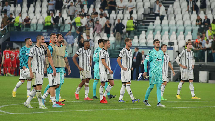 Hängende Köpfe bei Juventus