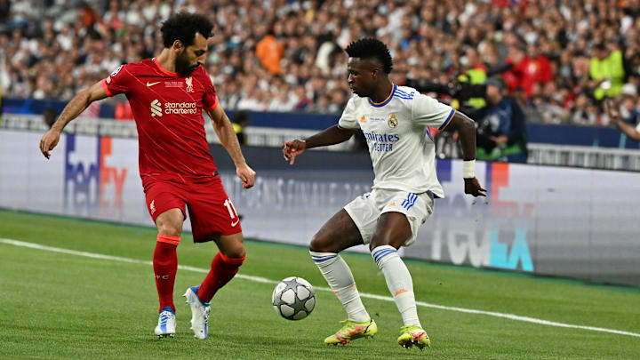 Salah and Vinicius Junior have met in a Champions League final