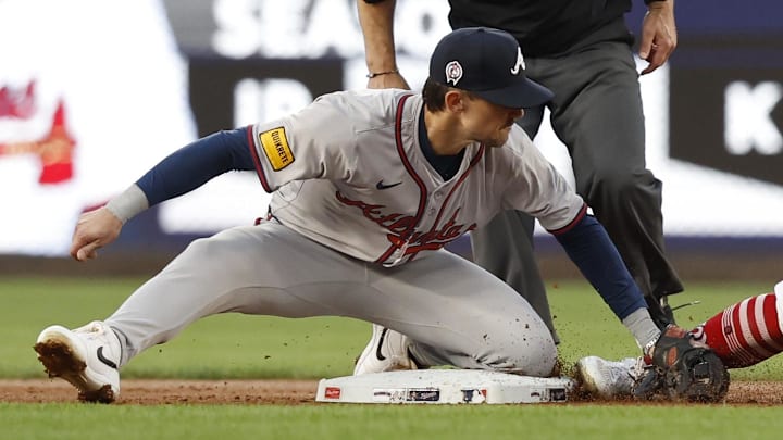 His time with the Braves was brief and now Biggio is heading to Kansas City His time with the Braves was brief and now Biggio is heading to Kansas City