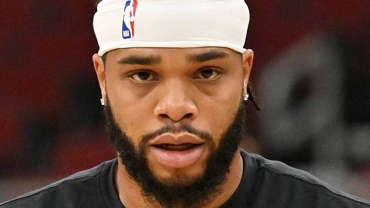 Chicago, Illinois, USA; Phoenix Suns forward Miles Bridges (22) looks on while warming up prior to a preseason game against the Chicago Bulls at United Center on Oct 7, 2026. Chicago, Illinois, USA; Phoenix Suns forward Miles Bridges (22) looks on while warming up prior to a preseason game against the Chicago Bulls at United Center on Oct 7, 2026.