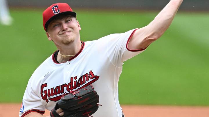 Aug 30, 2026; Cleveland, Ohio, USA; Cleveland Guardians pitcher Parker Messick (77) throws a pitch during the first inning against the Kansas City Royals at Progressive Field. Mandatory Credit: Ken Blaze-Imagn Images Aug 30, 2026; Cleveland, Ohio, USA; Cleveland Guardians pitcher Parker Messick (77) throws a pitch during the first inning against the Kansas City Royals at Progressive Field. Mandatory Credit: Ken Blaze-Imagn Images