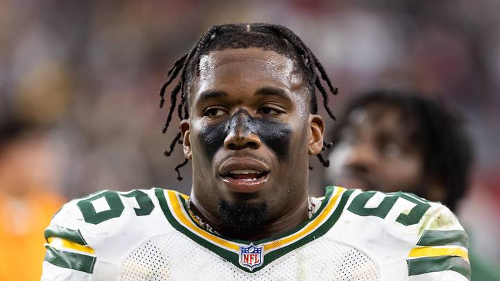 Green Bay Packers linebacker Edgerrin Cooper (56) 