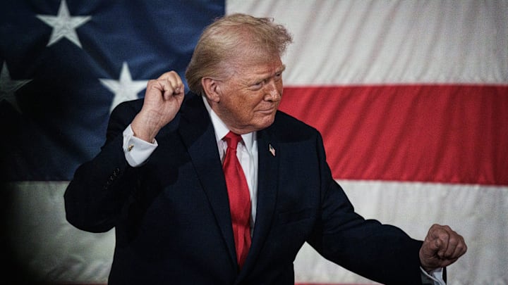 President Donald Trump sat down for an interview with college football analyst Josh Pate on Sunday.