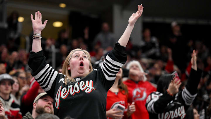 A New Jersey Devils fan: John Jones-Imagn Images A New Jersey Devils fan: John Jones-Imagn Images