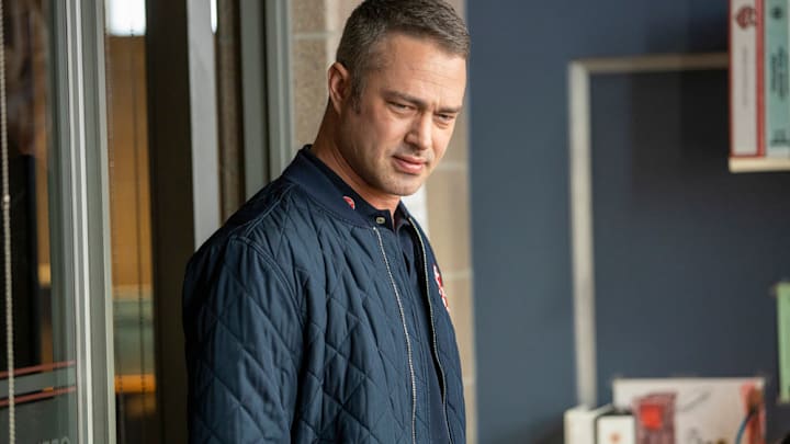 CHICAGO FIRE -- "Double Red" Episode 909 -- Pictured: Taylor Kinney as Kelly Severide -- (Photo by: Adrian S. Burrows Sr./NBC)
