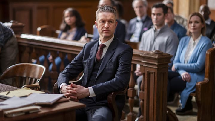 LAW & ORDER: SPECIAL VICTIMS UNIT -- "Combat Fatigue" Episode 25010 -- Pictured: Peter Scanavino as A.D.A Dominick "Sonny" Carisi Jr. -- (Photo by: Scott Gries/NBC)