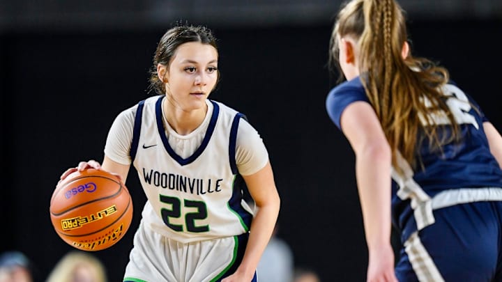 Jazzy Wilkerson and Woodinville girls are the No. 4 seeds in the Class 4A tournament, and will play Union at regionals.