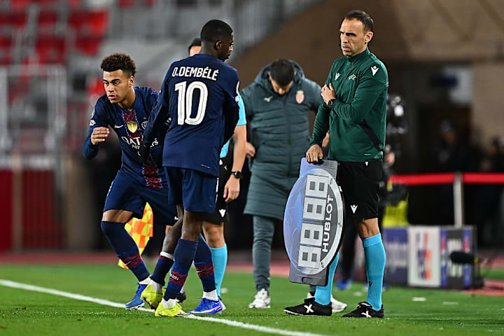 Désiré Doué, Ousmané Dembélé Désiré Doué, Ousmané Dembélé