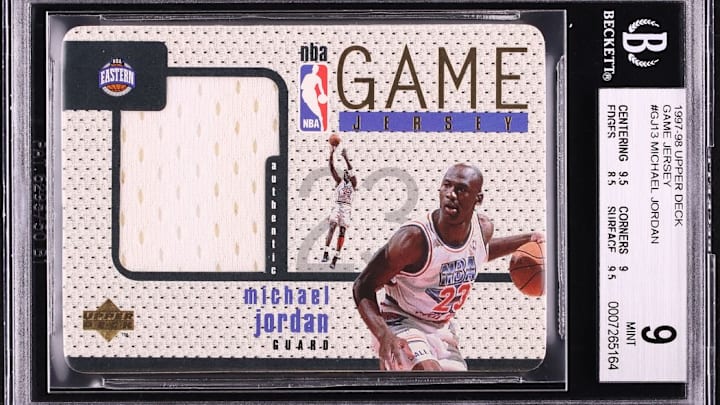 Michael Jordan 1997 All-Star Jersey Patch Card