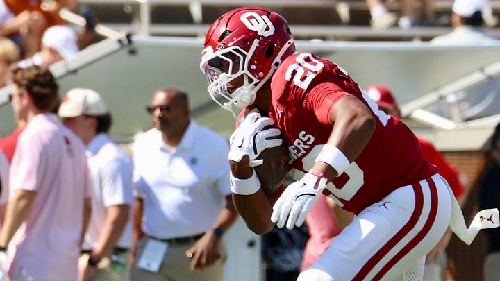 Oklahoma running back Jonathan Hatton Oklahoma running back Jonathan Hatton