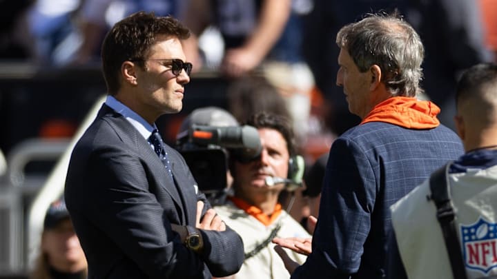 Tom Brady and Bernie Kosar on Sep 8, 2024.