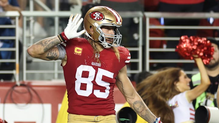 San Francisco 49ers tight end George Kittle (85)