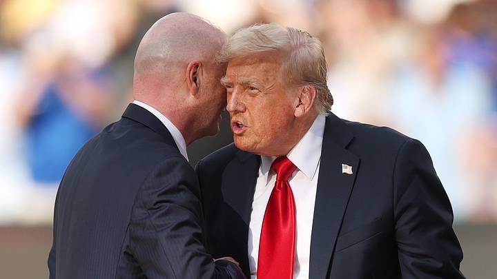 Donald Trump, Gianni Infantino Donald Trump, Gianni Infantino
