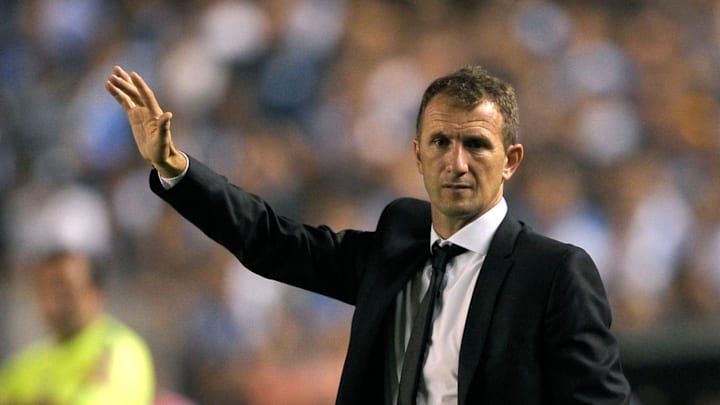 Arruabarrena, ex DT de Boca. Arruabarrena, ex DT de Boca.