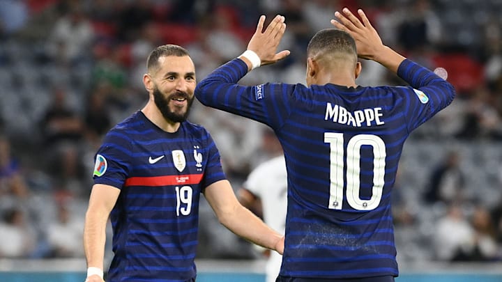 Frankreich hat mit Benzema und Mbappé den ultimativen Top-Sturm Frankreich hat mit Benzema und Mbappé den ultimativen Top-Sturm