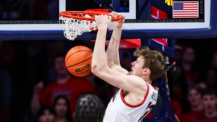 Arizona Wildcats forward Henri Veesaar (13) had a career-high 19 points vs. Baylor. Arizona Wildcats forward Henri Veesaar (13) had a career-high 19 points vs. Baylor.