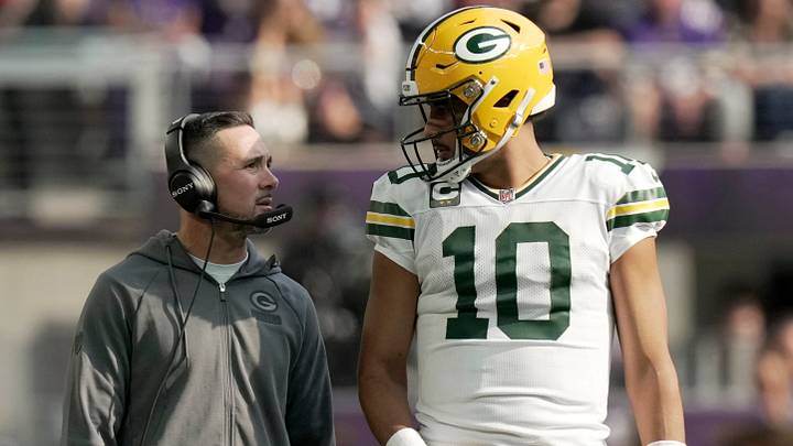 The Green Bay Packers and head coach Matt LaFleur are favored in Week 8. The Green Bay Packers and head coach Matt LaFleur are favored in Week 8.