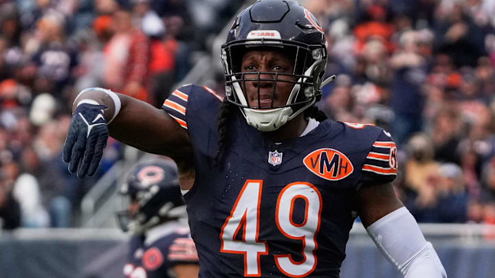 With Tremaine Edmunds out now for at least the next four games with a groin injury, the Bears' list of defensive starters out keeps growing.