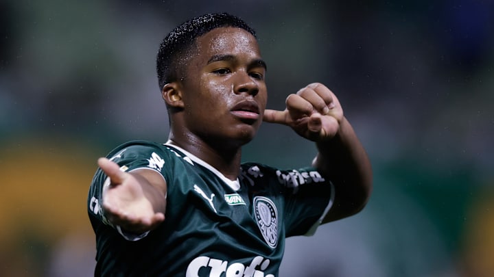 Endrick, do Palmeiras, é uma joia brasileira que está na mira de gigantes da Europa