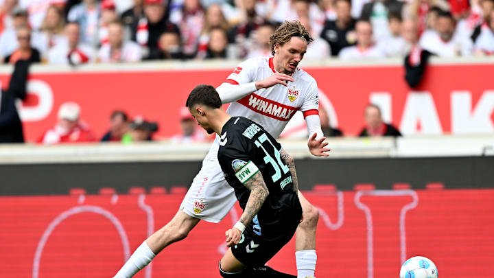 Nick Woltemade hat die Gelb-Rote-Karte gesehen.