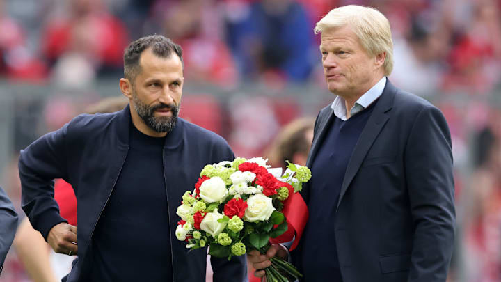 Hasan Salihamidzic (l.) und Oliver Kahn (r.)