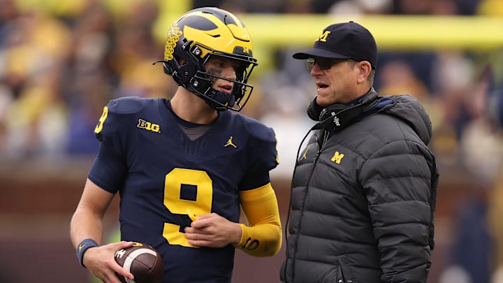 Jim Harbaugh, J.J. McCarthy, Michigan Wolverines