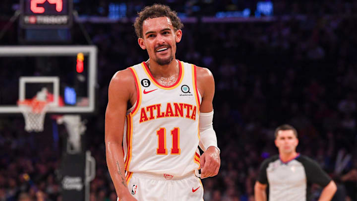 Atlanta Hawks guard Trae Young (11) 