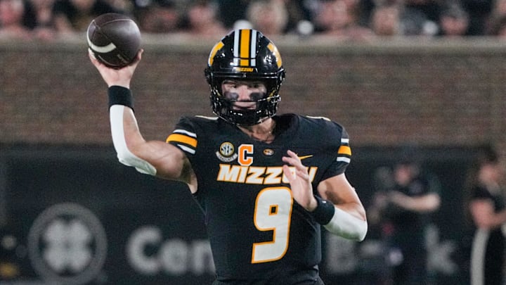 Missouri Tigers quarterback Beau Pribula has been one of the SEC's best dual-threat quarterbacks in 2025.